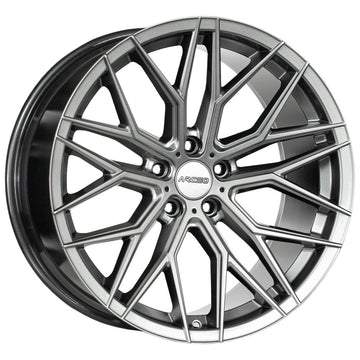 ARC-G6941-15 9.0x21" -5x112 ET25 66.6 Silver Diamond VALENCIA Jant (4 Adet)